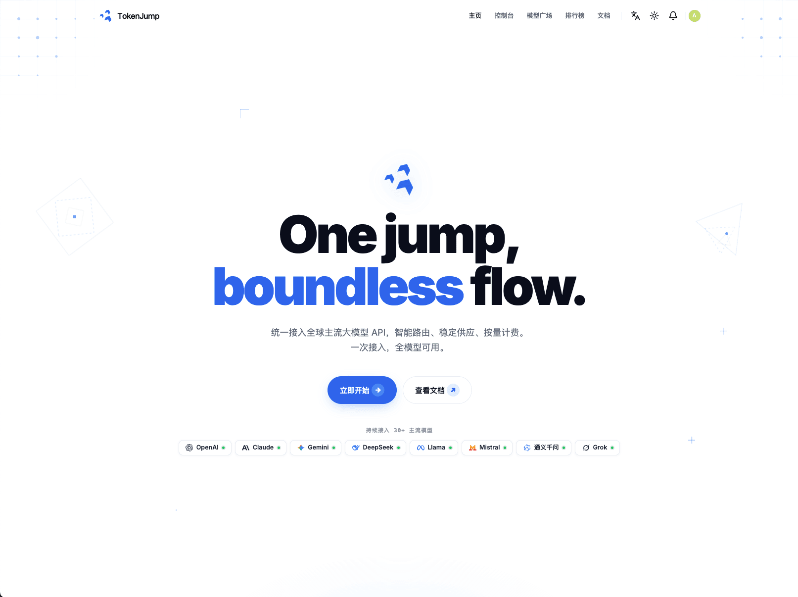 Homepage API address copy area